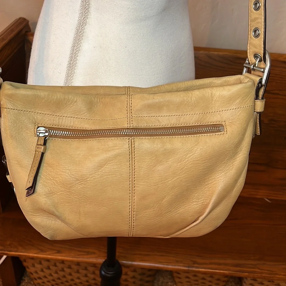 COACH LEATHER SHOULDER BAG - Picture 5 of 8